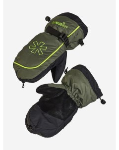 Варежки COMFORT ZIP GREEN для охоты и зимней рыбалки, Зеленый Norfin