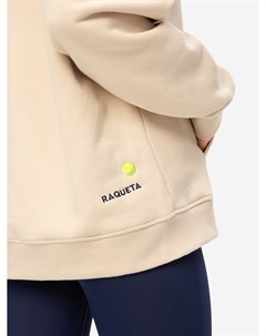 Худи женское RAQUETA SPORT Tennis Ball R, Бежевый Raquetasport