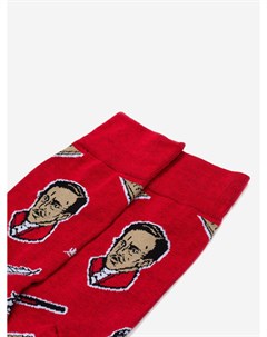 Носки с рисунками St.Friday Socks - Герой нашего времени, Красный St. friday