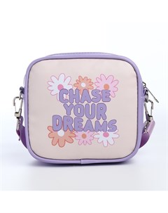 Сумка детская для девочки кроссбоди chase your dreams, 18х11х6см Nazamok kids