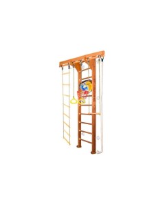 Шведская стенка Wooden Ladder Wall Basketball Shield 2.42 м Kampfer