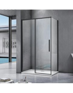 Душевой уголок Idea WTW+SP 120x90 прозрачный, черный Good door