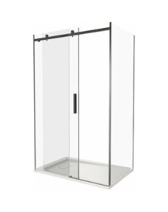 Душевой уголок Galaxy WTW+SP 120x80 прозрачный, черный Good door