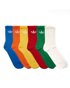 Носки TREFOIL CREWSOCKS 6 PAIRS Adidas