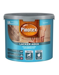 Лак акриловый Lacker Aqua 2,7 л матовый Pinotex