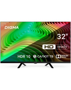 Телевизор DIGMA DM-LED32SBB34, 32"(81 см), HD Digma