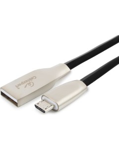 Кабель Gold USB - Micro-USB, 2 А, 1.8 м, черный Cablexpert