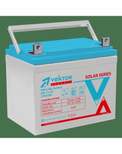 Аккумулятор для ИБП GEL 12-33 33 А/ч 12 В Vektor energy