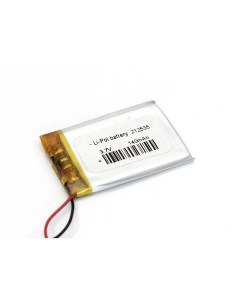 Аккумулятор Li-Pol (батарея) 2.1x25x35mm 2pin 3.7V/140mAh Vbparts