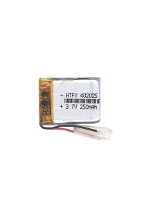 Аккумулятор Li-Pol (батарея) 4x20x25mm 2pin 3.7V/250mAh Vbparts