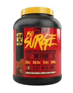 Протеин Iso Surge, 2270 г, chocolate fudge brownie Mutant