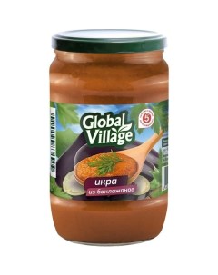 Икра из баклажанов 350 г Global village