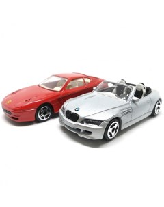 Модель BMW Z3 Ferrari 456 GT масштаба 1:43, металл Nobrand