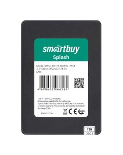 SSD накопитель Splash 1TB TLC SATA3 SBSSD-001TT-MX902-25S3 Smartbuy