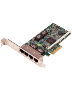 Сетевая карта Broadcom 5719 540-BDRH Quad Port 1GbE BASE-T Adapter, Full Height, V2 Dell