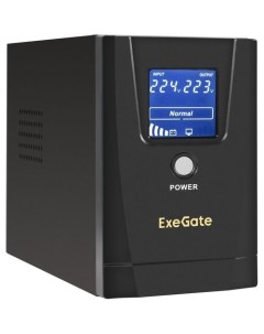 ИБП Power Smart ULB-500.LCD.AVR.2SH, 500ВA Exegate