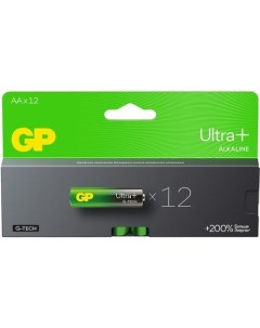 AA Батарейка Ultra Plus Alkaline 15AUPA21-2CRB12, 12 шт. Gp