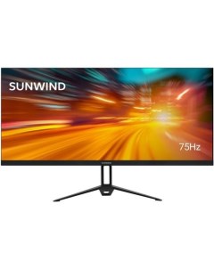 29" Монитор SM-29FI202, 2560x1080, IPS, 75Гц, 2хHDMI, 1хDP, черный Sunwind