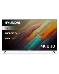 55" Телевизор Hyundai H-LED55BU7006, 4K Ultra HD, черный, СМАРТ ТВ, Android TV