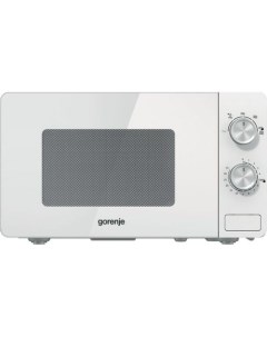 Микроволновая печь MO20E1W2, 800Вт, 20л, белый Gorenje