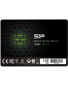 SSD накопитель Ace A56 SP128GBSS3A56B25RM 128ГБ, 2.5", SATA III, SATA Silicon power