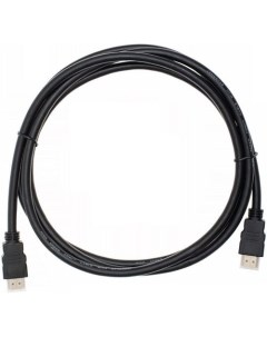 Кабель аудио-видео CS-HDMI.1.4-2, HDMI (m) - HDMI (m), ver 1.4, 2м, GOLD, черный Cactus