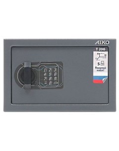 Сейф мебельный T 200 EL 200x310x200мм электронный (S10399211214) Aiko