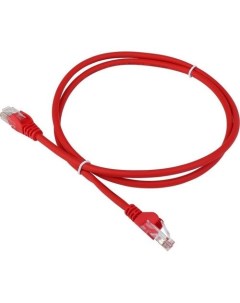 Патч-корд вилка RJ-45, вилка RJ-45, кат.5E, LSZH, 7м, красный Lanmaster