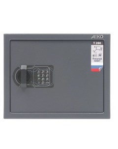 Сейф мебельный T 280 EL 280x350x300мм электронный (S10399212414) Aiko