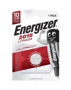 CR2016 Батарейка Lithium, 1 шт. Energizer