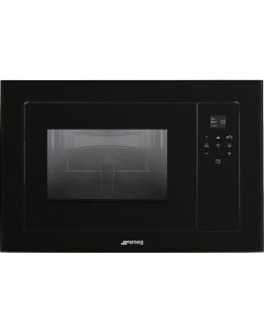 Микроволновая печь FMI120B3, встраиваемая, 20л, 800Вт, черный Smeg