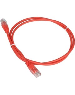 Патч-корд вилка RJ-45, вилка RJ-45, кат.5E, ПВХ, 0.3м, оранжевый Lanmaster