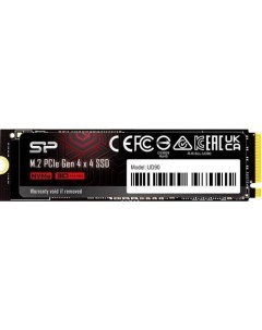 SSD накопитель M-Series UD90 SP04KGBP44UD9005 4ТБ, M.2 2280, PCIe 4.0 x4, NVMe, M.2 Silicon power