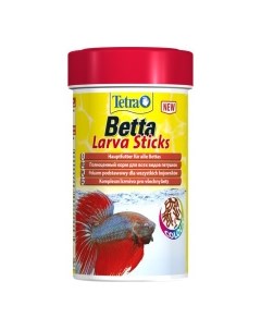 TETRA Betta Larva Sticks Корм для петушков и других лабиринтовых рыб 5г Tetra f