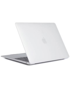 Чехол-накладка MacCase для Apple MacBook Pro 14 (2021) пластиковый (матовый белый) Palmexx