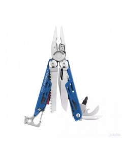 Мультитул Signal, 19 функций, синий, нейлоновый чехол Leatherman