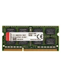 Оперативная память 8GB DDR3L 1600MHz SODIMM KVR16LS11/8WP Kingston