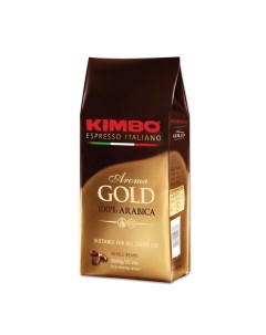 Кофе Kimbo Aroma Gold 100% арабика в зернах, 1кг Nobrand