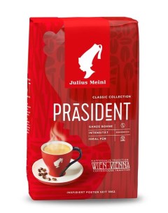 Кофе Julius Meinl Президент в зернах, 500 гр Nobrand