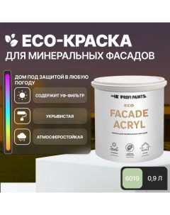 Краска фасадная износостойкая для наружных и внутренних работ ECO Profipaints