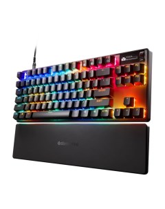 Клавиатура игровая проводная механическая SteelSeries Apex PRO Gen 3 TKL, OmniPoint 3.0, черный, анг Steelseries