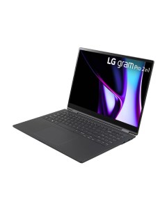 Ноутбук-трансформер gram Pro, 16", 16 ГБ/512 ГБ, Ultra 7 155H, Intel Arc, 16T90SP-G.AAB5U1, черный,  Lg