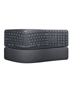 Клавиатура ERGO K860, беспроводная, английская раскладка, чёрный Logitech