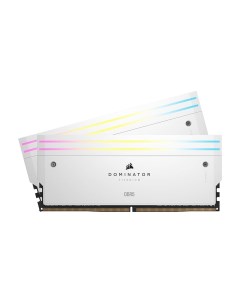 Оперативная память Corsair Dominator Titanium RGB, 32 ГБ (2x16), DDR5, CL30, 6000 МГц, белый