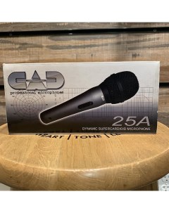 Динамический суперкардиоидный микрофон 25A Supercardioid Handheld Dynamic MIcrophone Cad