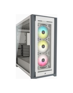 Корпус iCUE 5000X RGB, Mid-Tower, ATX, белый, CC-9011213-CN Corsair