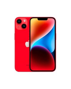 Смартфон iPhone 14 (PRODUCT) RED 128 ГБ, (2 Sim), Red Apple