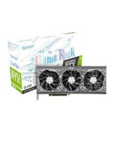 Видеокарта NVIDIA GeForce RTX 3070, PA-RTX3070 GAMEROCK 8G V1 LHR, 8ГБ, GDDR6, LHR, Ret NE63070019P2 Palit