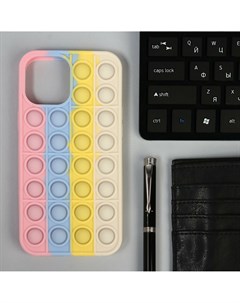 Чехол pop it, для iphone 12 pro max, силиконовый, разноцветный Nobrand