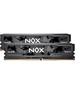 Оперативная память Nox AH5U32G64C552MBAA-2 DDR5 - 2x 16ГБ 6400МГц, DIMM, Ret Apacer